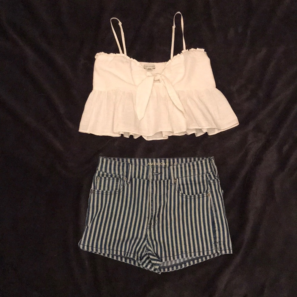 American Eagle Tank and Shorts set